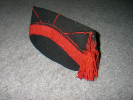 Bonnet de police grenadier ou artilleur de la garde